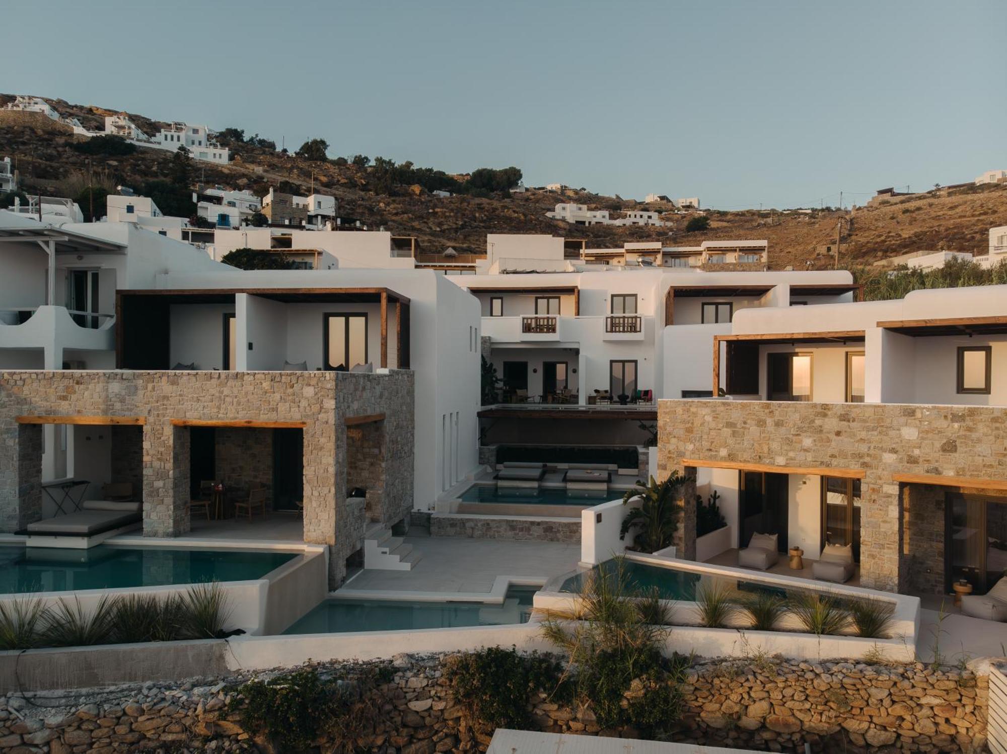 Bard De Sol Hotel Mykonos Town ภายนอก รูปภาพ