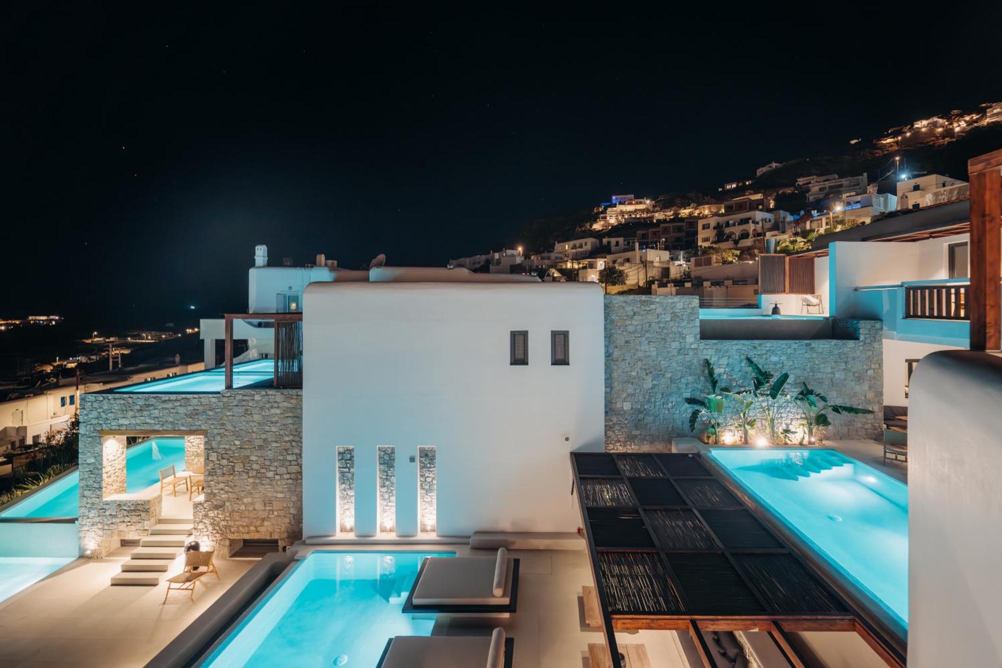 Bard De Sol Hotel Mykonos Town ภายนอก รูปภาพ